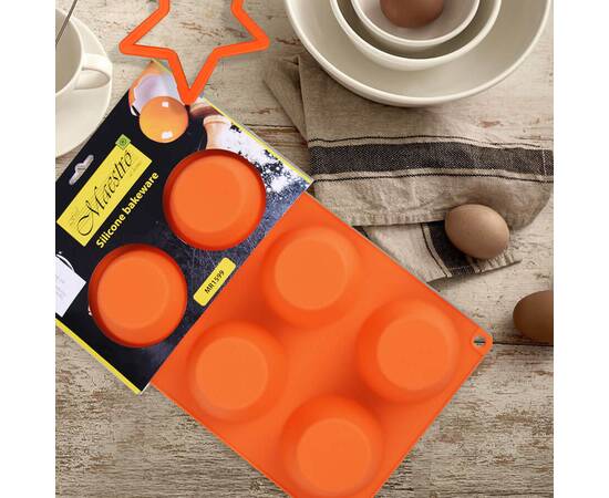 Форма для выпечки маффинов силикон Maestro (MR1599), изображение 2