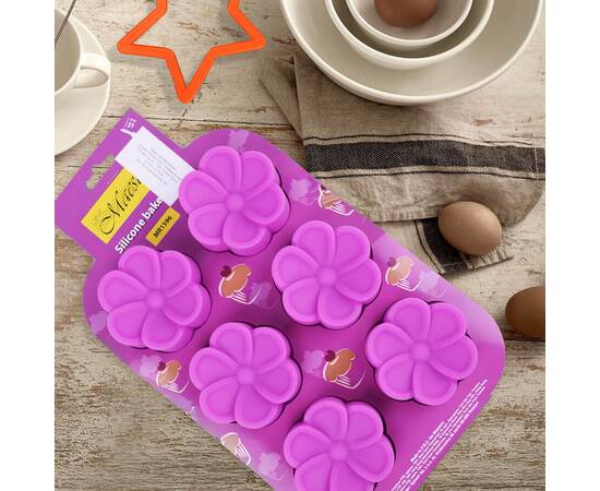 Форма для випікання силіконова Квіти Maestro (MR1596), зображення 2