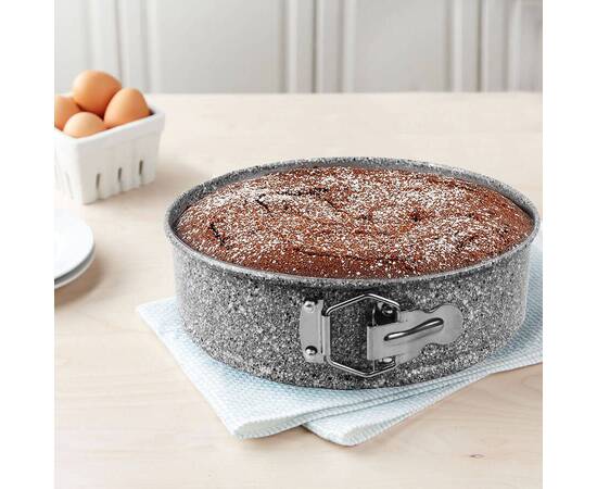 Набор из 3 круглых форм со съемным дном Granit(18/20/22см) Maestro (MR1125-S), изображение 2