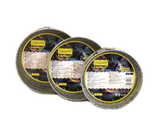 Набор из 3 круглых форм со съемным дном Granit(18/20/22см) Maestro (MR1125-S), изображение 3