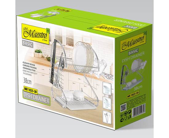 Сушарка для посуду дворівнева Rainbow Maestro (MR1025-38), зображення 3