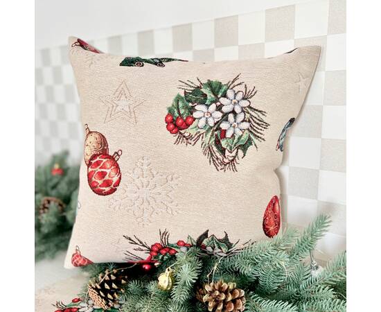 Подушка гобеленова двостороння 45х45 LiMaSo (CABETO-NV2), изображение 2