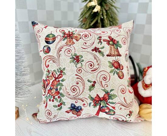 Подушка гобеленова двостороння 45х45 LiMaSo (MIRRA-NV2), зображення 2