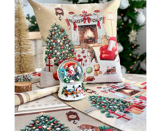 Подушка гобеленова 45X45 LiMaSo (KISS966 (золотий люрекс)), зображення 4