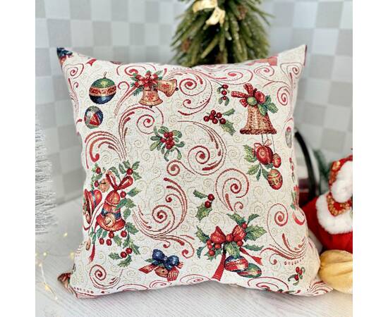 Подушка гобеленова 45х45 LiMaSo (MIRRA-NV1), зображення 3