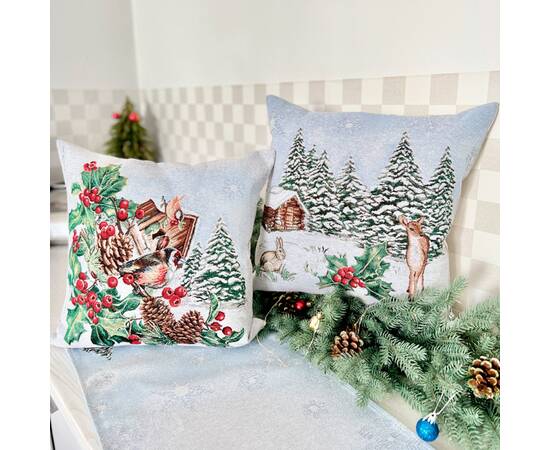 Подушка гобеленова 45x45 LiMaSo (SQUIRREL CO1-NV), зображення 4