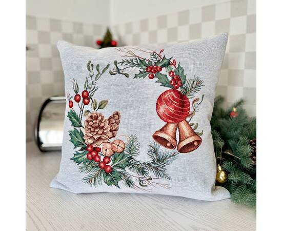 Подушка гобеленова 45x45 LiMaSo (ZERMAT CO1-NV), зображення 2