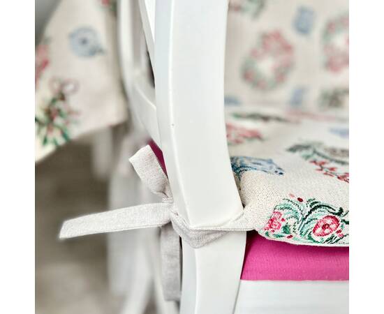 Подушка на стілець гобеленова 40х40 LiMaSo (CORONA-PS), зображення 3