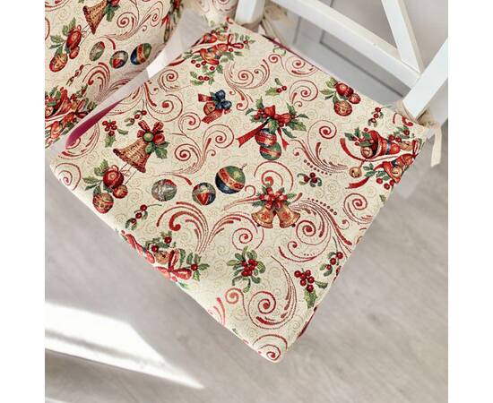 Подушка на стілець гобеленова 40х40 LiMaSo (MIRRA-PS), зображення 2