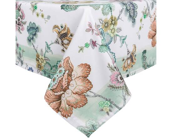 Скатертина з водовідштовхуючим покриттям 150х235 LiMaSo (MANTEL ARYA-235), Тип: скатерти, Цвет: зеленый, Форма скатерти: прямоугольная, Размер: 150x235, изображение 2