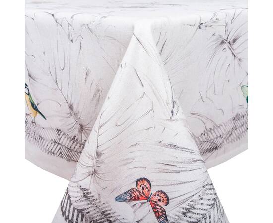 Скатертина з водовідштовхуючим покриттям 145x145 LiMaSo (MANTEL GAIA-145), Тип: скатерти, Цвет: коричневый, Форма скатерти: квадратная, Размер: 145x145, изображение 2