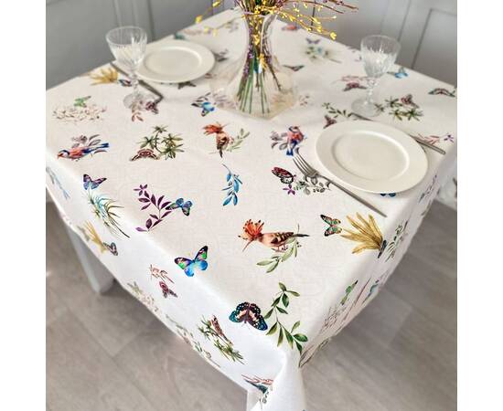 Скатертина з водовідштовхуючим покриттям 150x350 LiMaSo (TIKAL-350), Тип: скатерти, Цвет: коричневый, Форма скатерти: прямоугольная, Размер: 150x350, изображение 5