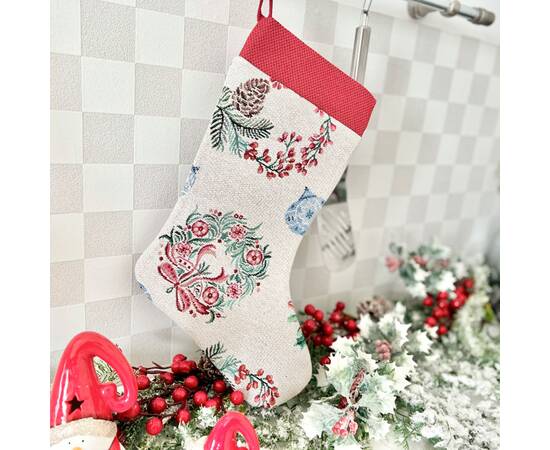 Чобіток для подарунків 25х37 LiMaSo (CORONA-CH), зображення 2