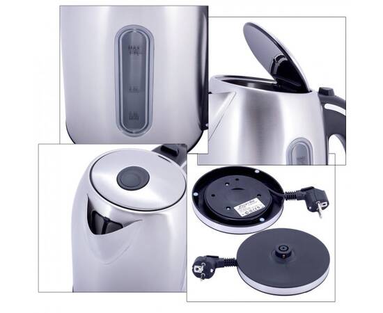 Чайник 1,7л електричний Kamille (1721), зображення 4