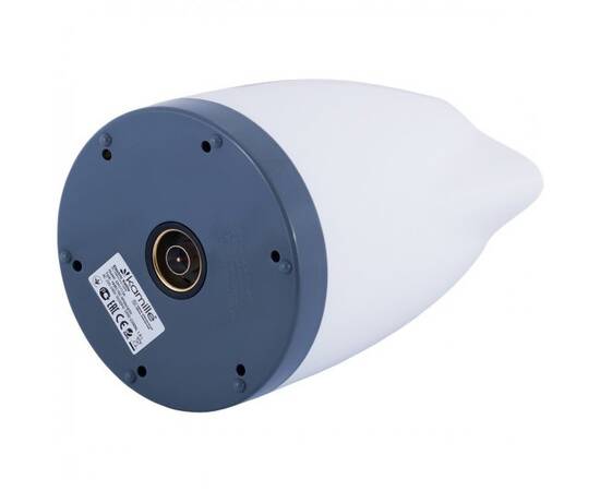 Чайник 1,8л електричний пластик білий із сірим Kamille (1715A), зображення 4