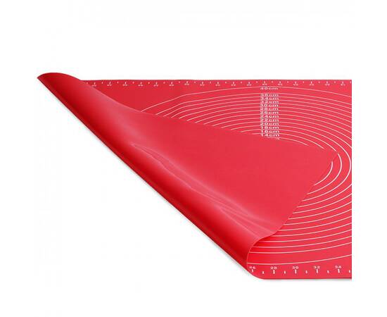 Коврик силиконовый 60x45 см для раскатки теста и выпечки Kamille (7786), изображение 2