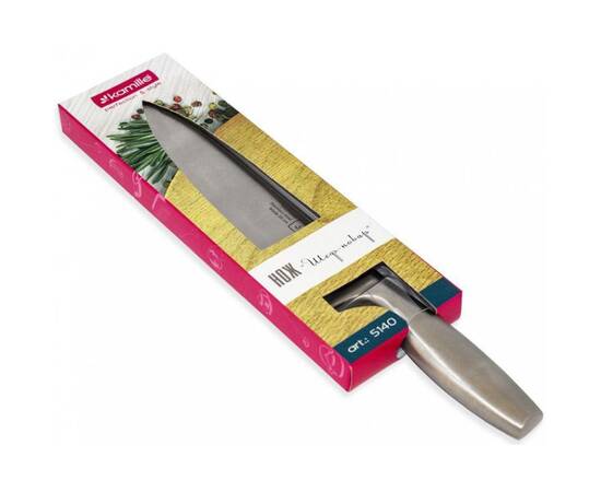 Нож Шеф-повар с полой ручкой (лезвие 20 см; рукоятка 13 см) Kamille (5140), изображение 2