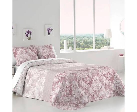 Покрывало F&D Benisa malva 250x270 + 2 наволочки 50x70 A328 Antilo, изображение 2