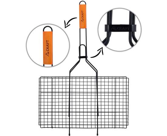 Решітка для гриля 44,5x26x2,5 см Скаут (714), зображення 3