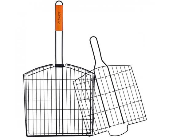 Решітка для гриля глибока 33x33,5x5,2 см Скаут (741), зображення 2