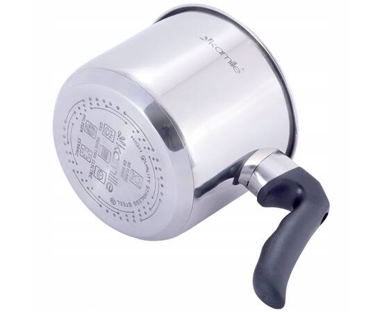 Молочник 1л з бакелітовою ручкою Kamille (5842), зображення 2