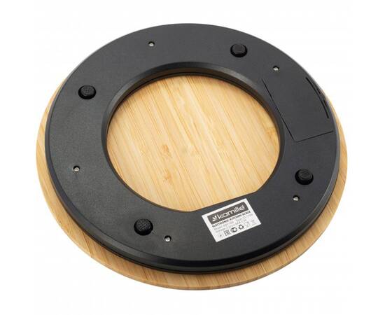 Ваги кухонні електронні 20x20x2,3 см Kamille (7109), зображення 2