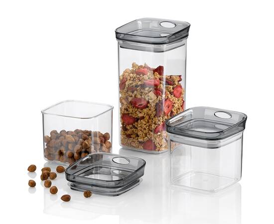 Набор емкостей для хранения сыпучих KELA Jule, 0,5 л х 2 шт, 1,2 л х 1 шт (12058), изображение 2