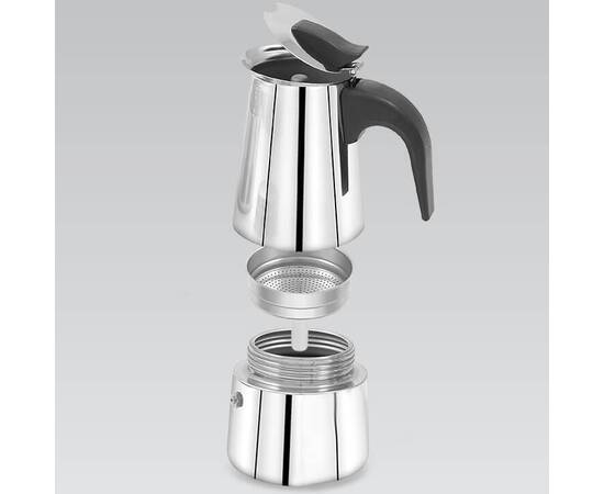 Гейзерная кофеварка 200 мл. Maestro (MR1660-4), изображение 2