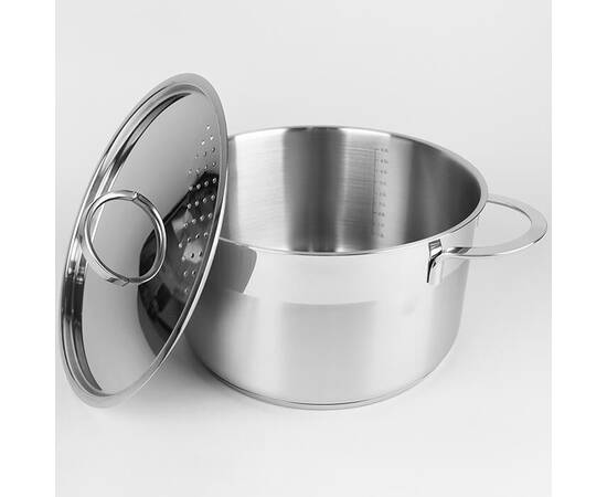 Каструля 16 см 1,5л. Maestro (MR3511-16), Тип: каструля, Об'єм: 1,5 л, Колір: срібний, зображення 2