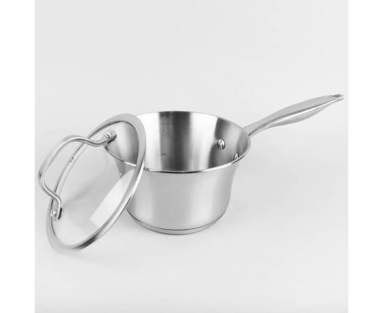 Ковш 16 см, 1,25 л Maestro (MR3505-16S), Тип: ковш, Объем: 1,25 л, Цвет: серебряный, изображение 2