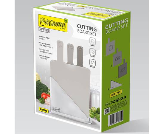 Набір з 3-х обробних дощок Maestro (MR1789), зображення 3