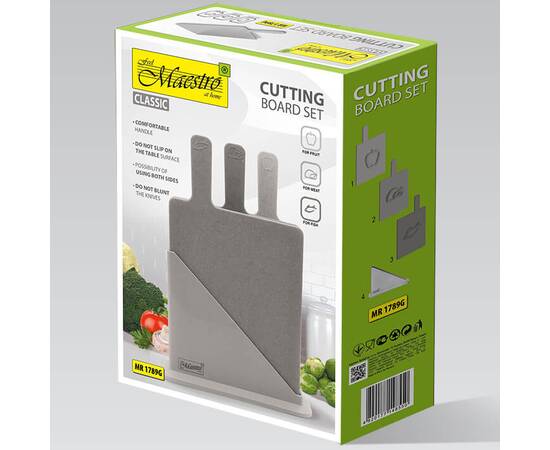 Набор из 3-х разделочных досок Maestro (MR1789G), изображение 4