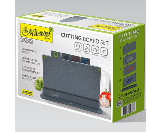 Набор из 4-х разделочных досок Maestro (MR1787G), изображение 3