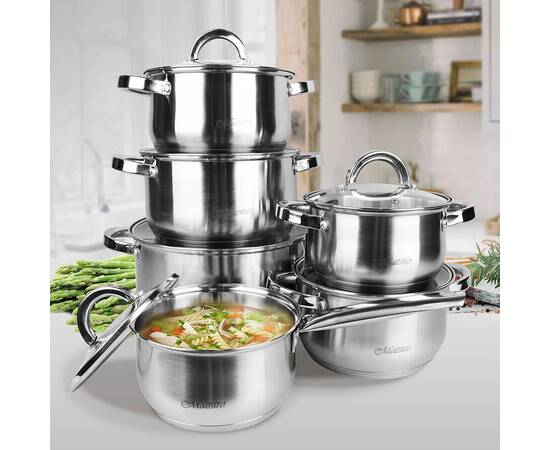 Набір посуду 12 пр. Maestro (MR2120), зображення 2