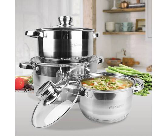 Набор посуды 6 пр. Maestro (MR2220-6L), изображение 2