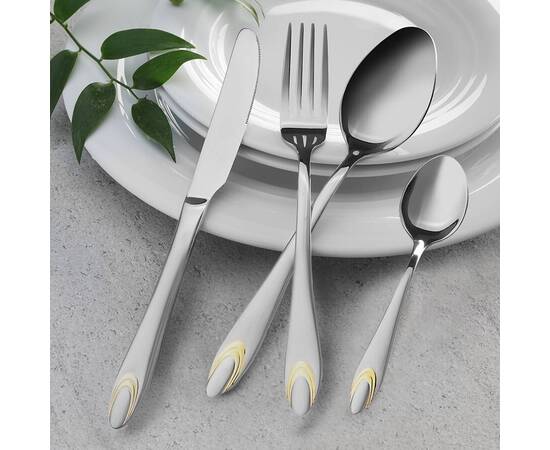 Набор столовых приборов 24 пр. Maestro (MR1513 G), изображение 2