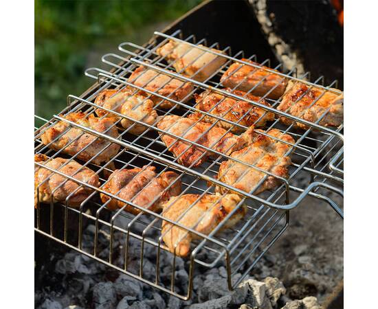 Решітка для барбекю глибока 40х30 см Maestro (MR1003), зображення 2