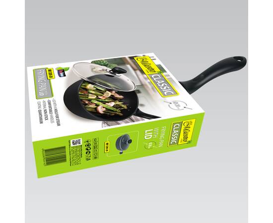 Сковорода 20 см глибока Maestro (MR1205-20), Колір: чорний, Тип: сковорода глибока, Форма: кругла, Діаметр (см): 20, зображення 3