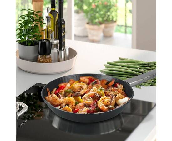 Сковорода Maestro Greblon 24см (MR1204-24), Колір: чорний, Тип: сковорода, Форма: кругла, Діаметр (см): 24, зображення 2