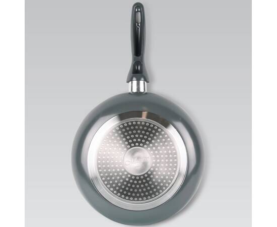 Сковорода з кришкою Basic 26см Maestro (MR1202-26-OLD), Колір: чорний, Тип: сковорода, Форма: кругла, Діаметр (см): 26, зображення 3