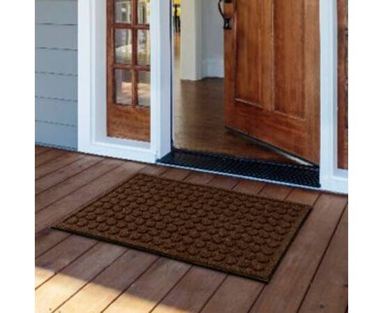 Коврик придверный Contours Rounds коричневый 45x 75cm Multy Home (EU5000145), Цвет: коричневый, Размер: 45x75, изображение 4