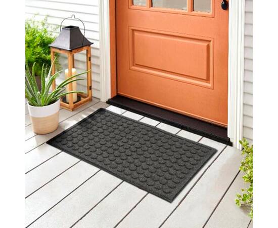 Коврик придверный Contours Rounds серый 45x 75cm Multy Home (EU5000146), Цвет: серый, Размер: 45x75, изображение 4