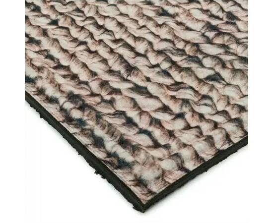Коврик придверный Lima Chunky Knit 45 x 75cm Multy Home (EU5000160), Цвет: бежевый, Размер: 45x75, изображение 3