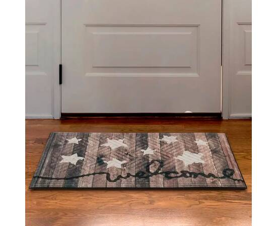 Коврик придверный Lima Stars 45x75 см Multy Home (EU5000046), Цвет: коричневый, Размер: 45x75, изображение 3