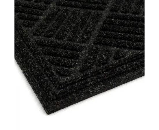 Килимок придверний Contours Parquet антрацит 45x75cm Multy Home (EU5000010), Колір: антрацитовий, Розмір: 45x75, зображення 3