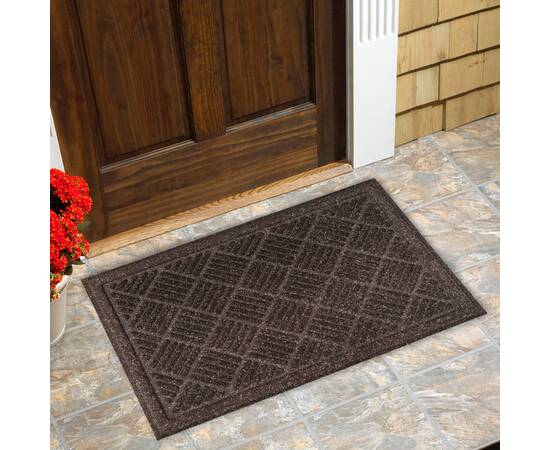 Коврик придверный Parquet коричневый 45x75 см Multy Home (EU5000009), Цвет: коричневый, Размер: 45x75, изображение 2