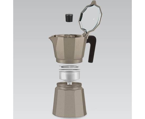 Кавоварка Espresso Moka 450 мл Maestro (MR1666-9-BROWN), зображення 2