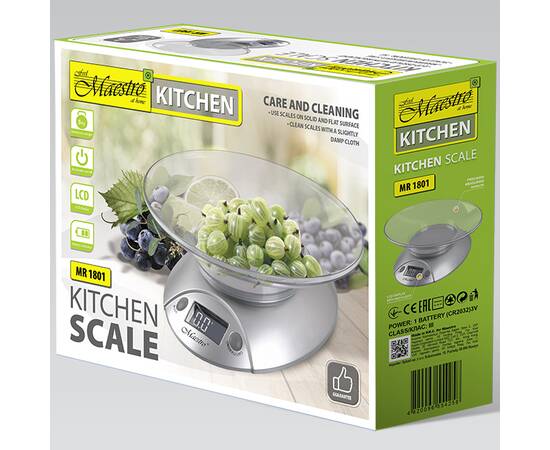 Ваги кухонні електронні Maestro (MR1801), зображення 2
