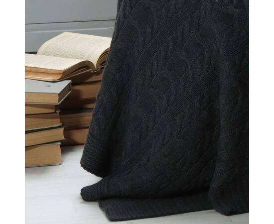 Покрывало La Modno 170х240 Genova Anthracite (200259), Цвет: антрацитовый, Размер: 170x240, изображение 2