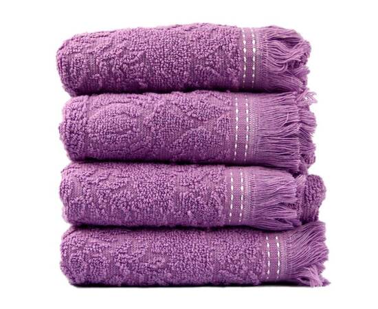 Рушник IzziHome 30х50 жаккард бузковий (600127), зображення 2